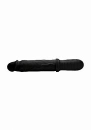 Master Series Auto Pounder Vibrating & Thrusting Dildo with Handle
