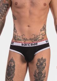 Barcode Berlin Backless Brief Maxime Black White