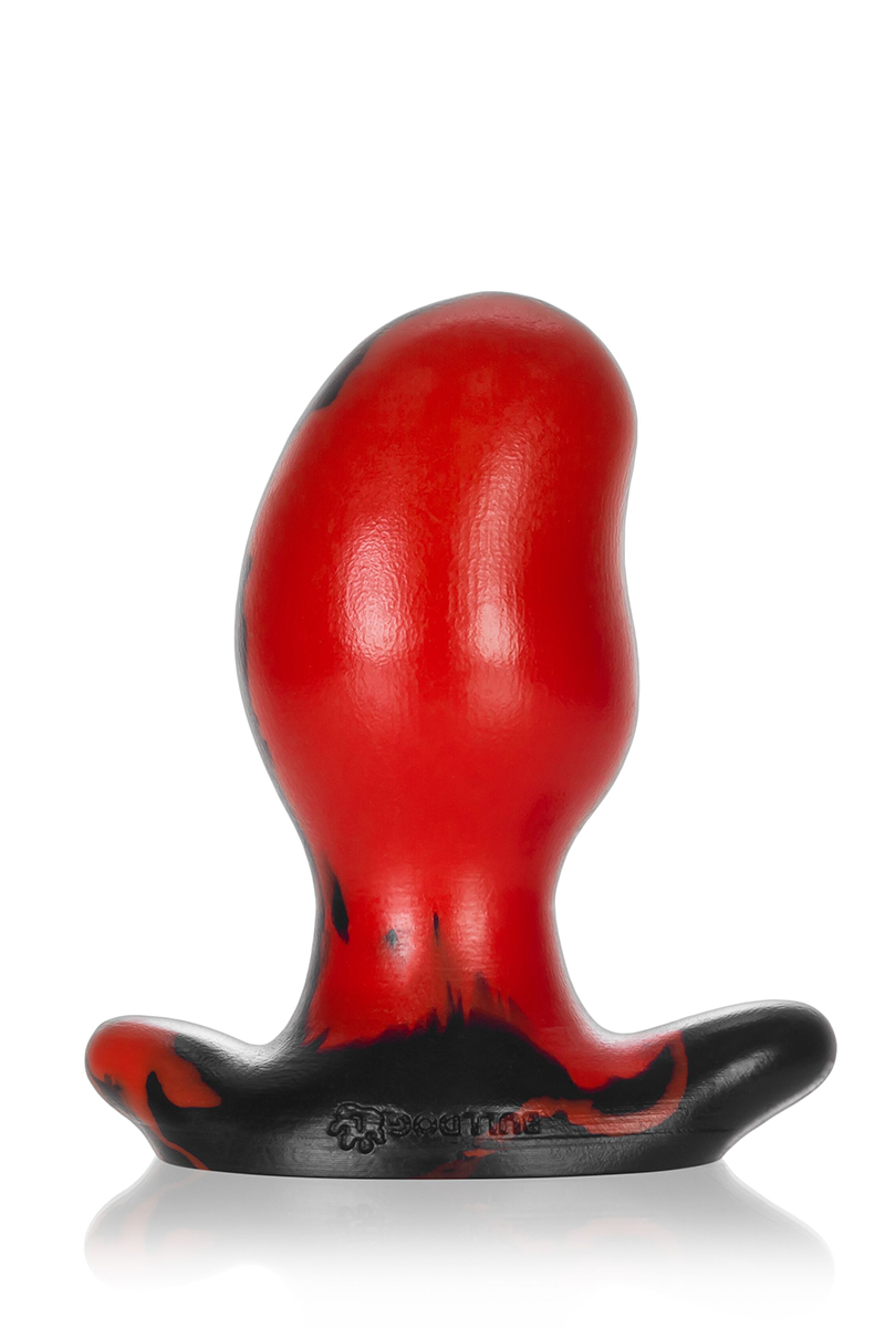Oxballs Ergo Medium Butt Plug Red Black