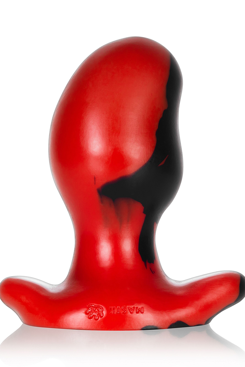 Oxballs Ergo XL Butt Plug Red Black