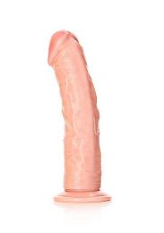 RealRock Curved Realistic Dildo 7 Inch Light