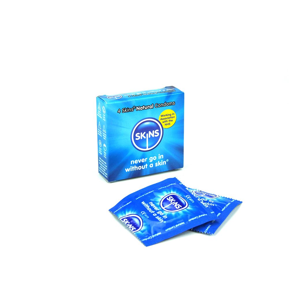 Skins Natural Condoms 4 Pack