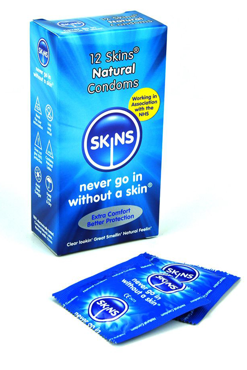 Skins Natural Condoms 12 Pack